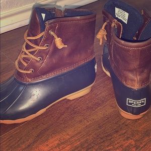 sperry duck boots
